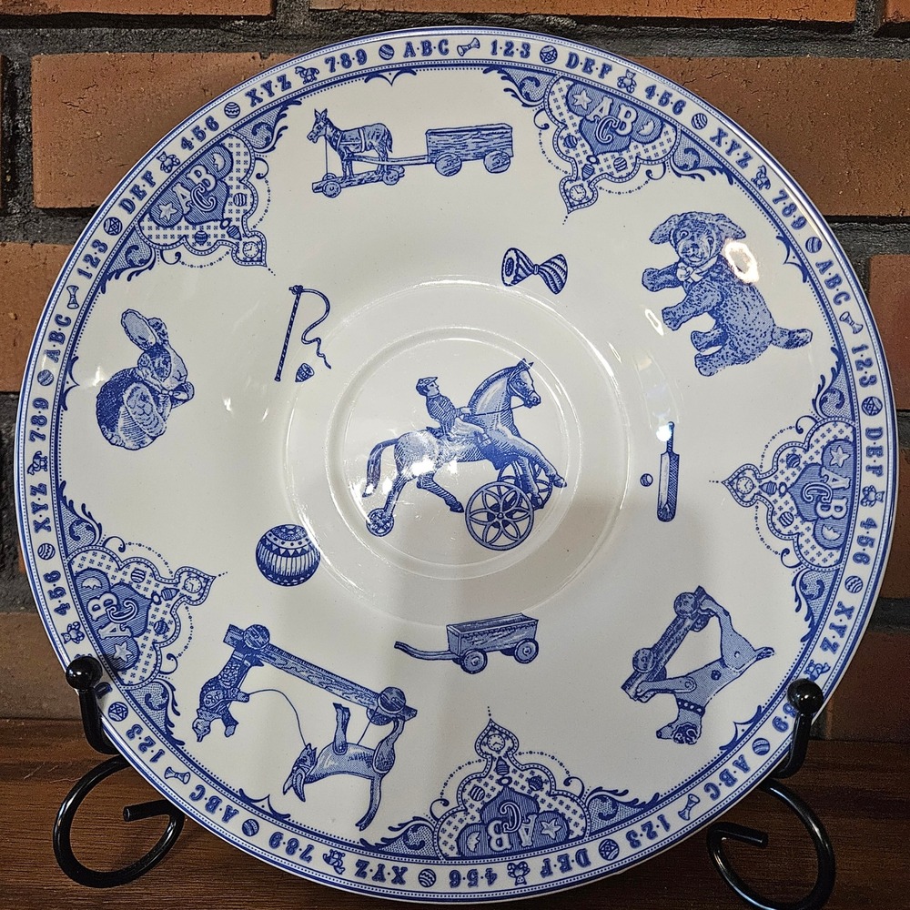 Vintage Spode Edwardian Childhood Plate 8.75"